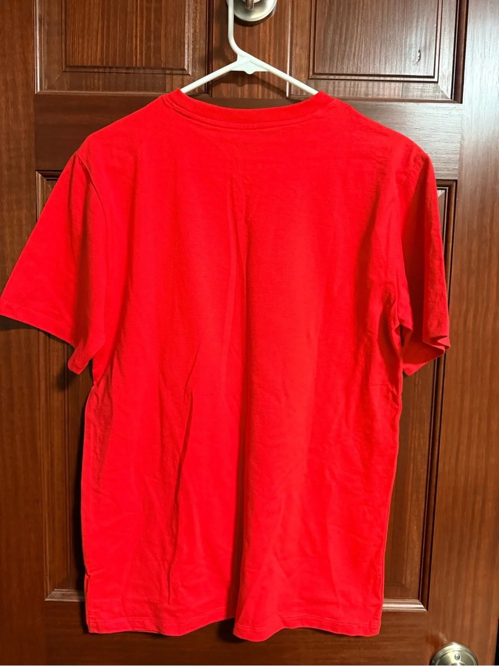 The North Face Men's Bright Red Graphic Logo Tee